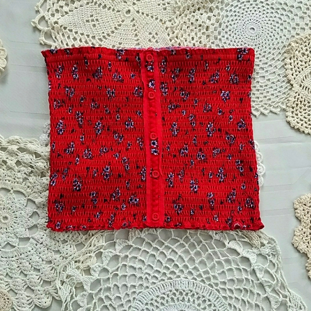 🦉2/$15🦉Summer Tube Top - Picture 1 of 8